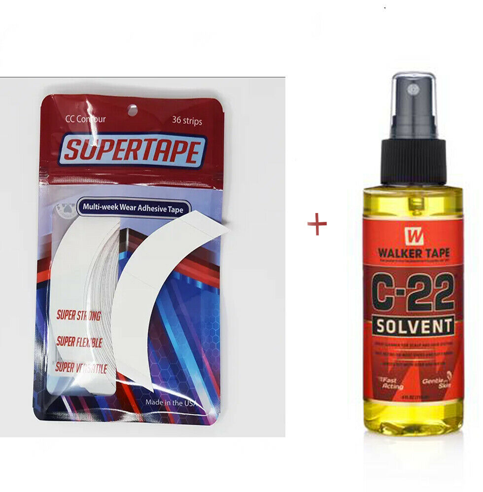 Beauty Spar-Set: 36 Supertape CC Strips + Walker C22 Citrus Remover 118 ml