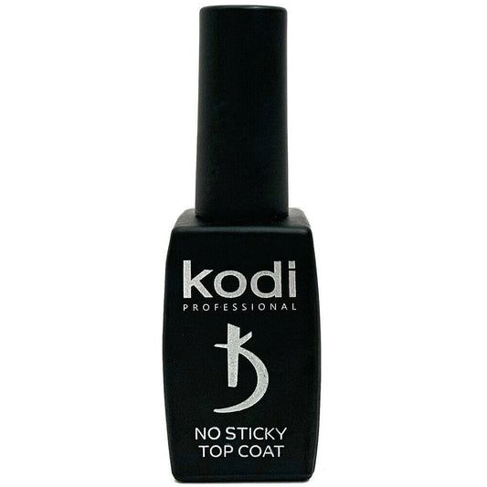 KODI No Sticky Rubber Top Coat Gellack – 12 ml, LED/UV