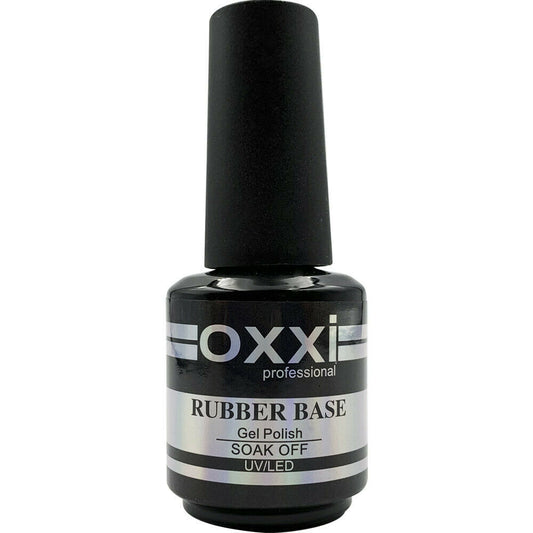 OXXI Professional Rubber Base Coat Gellack – 8 ml, LED/UV