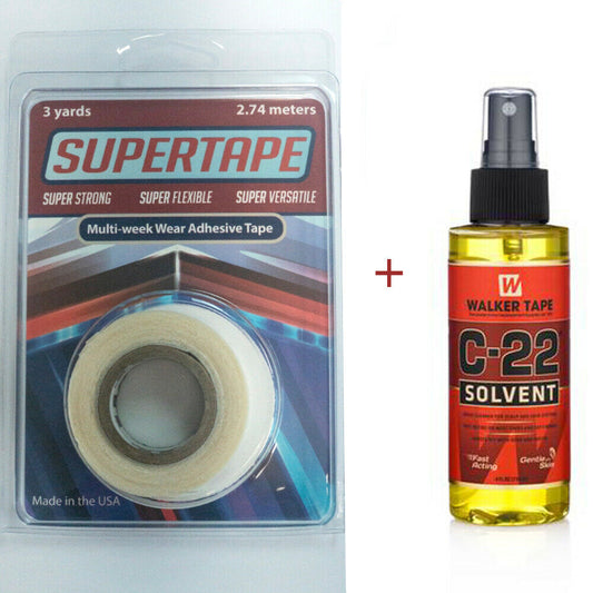 Akiya Beauty Spar-Set: Supertape 1,9 cm Kleberolle + Walker C22 Citrus Remover 118 ml